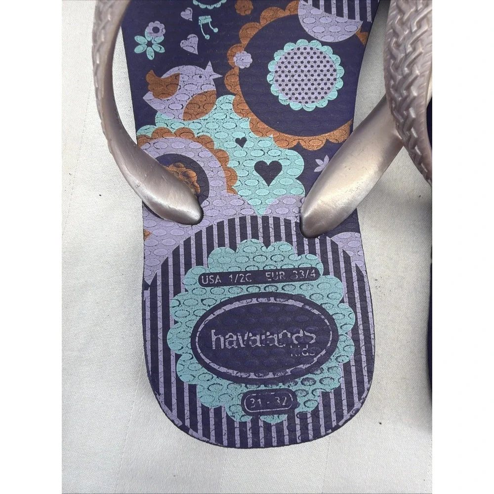 Havaianas Flip Flops Youth Girls Size. 1/2C‎